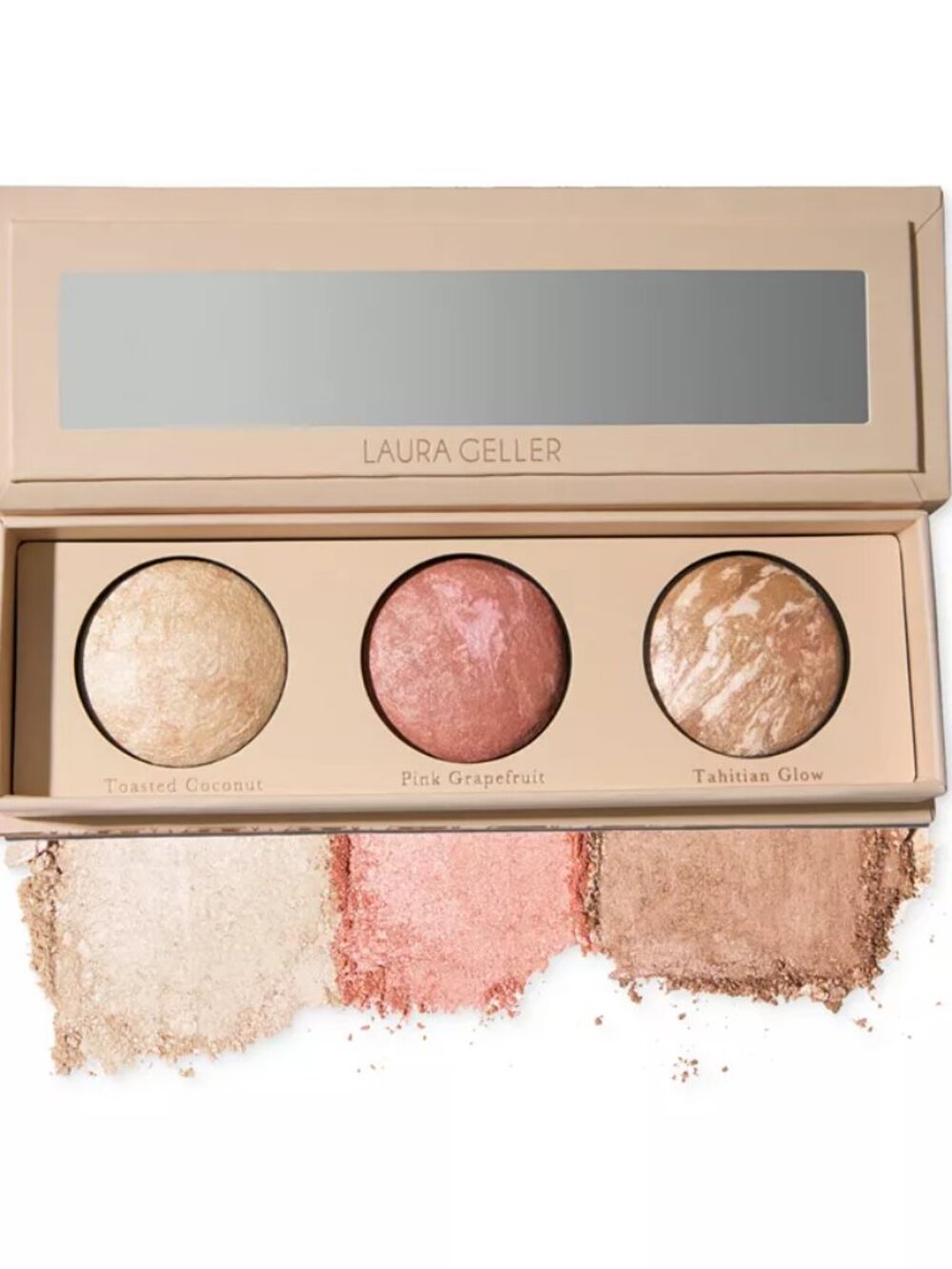 Laura Geller Lift-n-Glow Baked Face Trio Palette - Picture 5 of 8